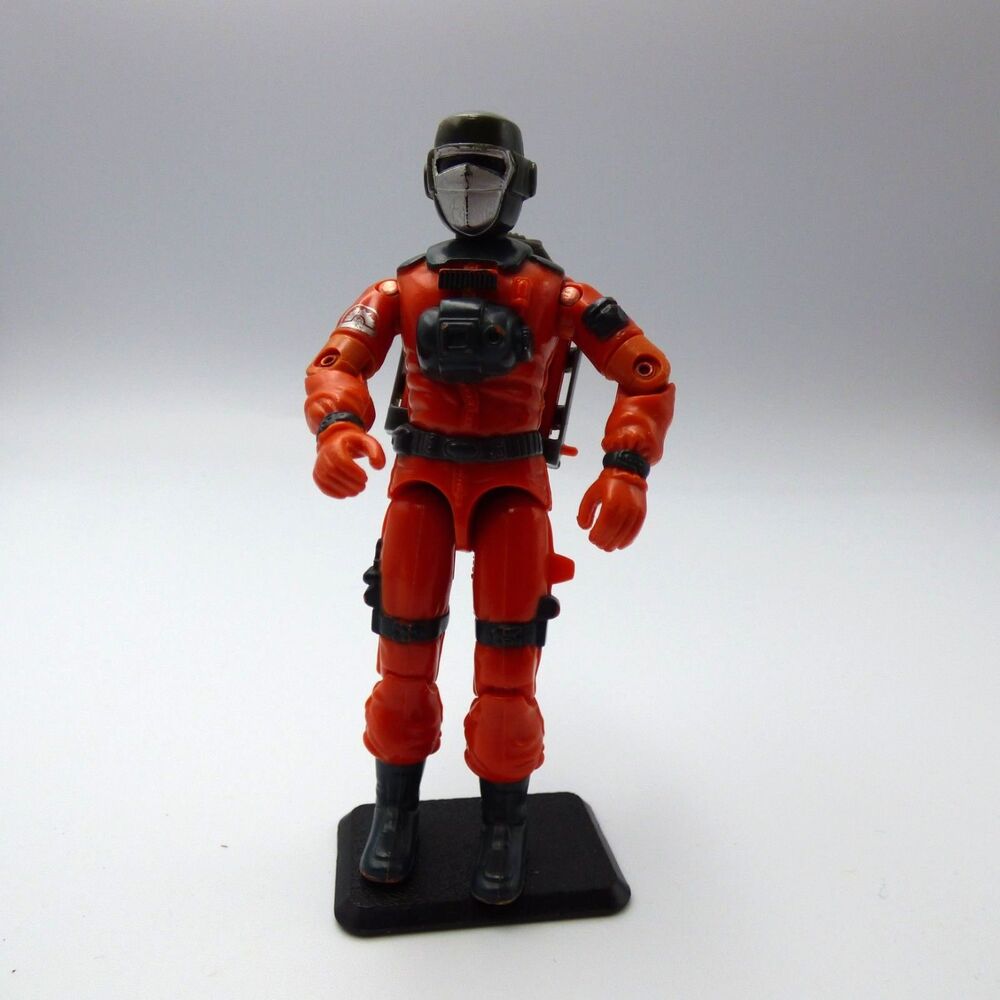 G.I. Joe Barbecue v1 1985 – 3.75" Action Figure and Accessories – Vintage